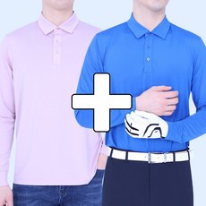 꽃중년 여름카라티셔츠 냉감 원플러스원 빅사이즈