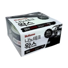 불스원 나노테크 왁스 검정차량용 300g 차량 광택/보호제, 나노테크 왁스 (검정), 1개