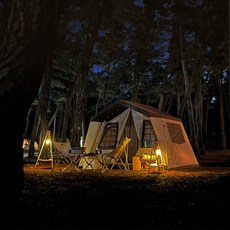 CAMP CAMPING 레트로 캐빈 텐...