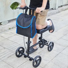 한발보행기 운동 부상 블랙 보조기 발목 복지용구 휴대용