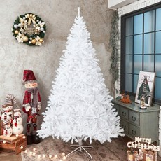 킹트리아트원목  240cm 대형 화이트 트리나무 WHITE NORDI 크리스마스 무장식트리 2.4 성탄 트리 인테리어 장식 소품 장식품 본상품 