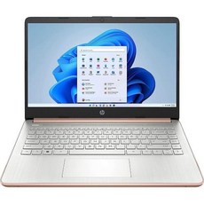 HP 14인치 대각선 HD 노트북 인텔 셀러론 N4120 프로세서 UHD 그래픽 600 4GB RAM 64GB eMMC 80211ac 블루투스 HDMI 윈도우 11 오피스 365