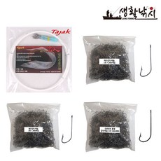  마산명인 갈치바늘 1000입 대용량 1봉10개입 묶음바늘 (상세설명참조), 여수바늘(1봉10개) 1호 x 8봉 