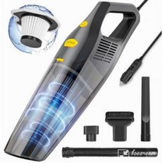 7000PA 흡입력 DC 12V 고출력 유선 강력한 및 스테인리스 HEPA 필터를 갖춘 휴대용 자동차 진공청소기 가정 사무실 반려동물 먼지 제거용 미니 핸드헬드