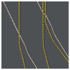 ♥-24 생활용품 차량용품 【체인구슬.원형.1.5mm.금색】 DC* -CT802 @$+ 6A3982 지은아트 #=284