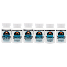 Source Naturals 바나듐 위드 크롬 tablet 소스 내추럴스 미네랄, 180정, 6개