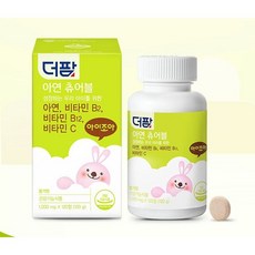 [더팜] 아연 츄어블 아이조아 징크 1 000mg X 120정, 1개