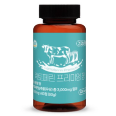 락토페린 프리미엄정 프리미엄 정 1000mg 장용성, 60정 1개월, 1개