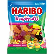 Haribo Tropifrutti 하리보 트로피프루티 200g 6팩, 6개