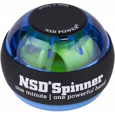 NSD 에센셜 스피너 자이로 핸드 그립 강화기 손목 팔뚝 운동기 파란색 모델 번호: PB-688 파란색 : 손 강화기 : 스포츠 &amp, 단일옵션