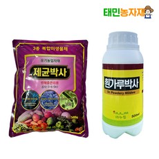 제균박사 흰가루박사 500ml 흰가루 곰팡이 탄저병 잎마름 뿌리썩음 방제 딸기 오이 고추, 1개