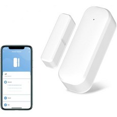 스마트 도어 윈도우 센서 경보기 문열림 동작감지 및 센서 2.4G WiFi 가정 홈 자동화를 위한 Tuya/Smart Life Contact Alexa Google Assis, 2, 1개