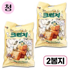 미니 오트 크런치 바닐라맛 520g, 2개