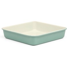 마사 스튜어트 갤런 13 x 9인치 논스틱 카본 스틸 쿠키 시트 쿨 그레이, 9" Cake Pan, Teal, 1개