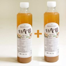 100% 국산 완주 봉동 수제 생강진액 액기스 원액 500ml+500ml 생강청 생강차, 생강 진액 500ml x 2병, 2개