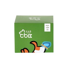 코보콩 강아지 대용량 일회용 신발 120p + 고정용스트랩 12p 코코 세트, 1개