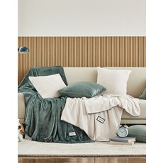 [헤지스홈]극세사 베이글 담요