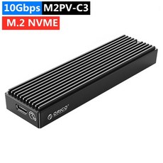 ORICO M2PV-C3/M2PF-C3 Type-C M.2 NGFF/NVME 솔리드 스테이트 드라이브 인클로저 박스 USB3.1 5/10Gbps 외, 01 10Gbps NVME_03 미국