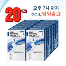 [유통기한 26년 8월] 젠바디 코로나 자가 진단 키트 검사 4회분 10회분 20회분, 10개, 2개입