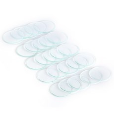 시계 유리 5pcs 안티 스크래치 투명 라운드 크리스탈 유리 부품 시계 수리 크기 36mm/37mm/38mm/39mm/40mm