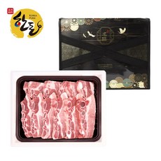 한돈 문경쑥돈 LA갈비 돼지갈비 2kg 선물세트 설 명절, 한돈LA식갈비선물세트 2kg, 1개