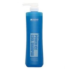 윤성커뮤니케이션 A 웰코스 뮤겐스 파워 아이스 리프레싱쿨샴푸 1000ml 스칼프 두피 비듬샴푸, 1