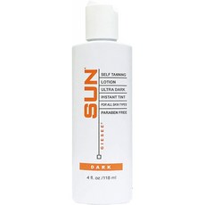 썬 셀프 태닝 로션 울트라 다크 인스턴트 틴트 - 다크(4 oz) by Sun Laboratories 자체 태닝 - 내추럴 선, 1