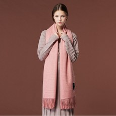 RECLOW 무지 머플러 핑크