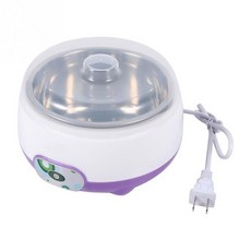전기 다기능 800ml 요거트 메이커 스테인레스 스틸 라이너 미니 자동 요거트 기계 컵 요거트 주방 기기, 01 보라색