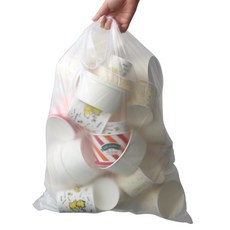 SKCAMEL 20리터 휴지통 전용 비닐봉지 100장, 100매입
