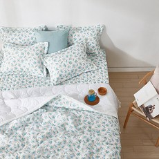 꽃무늬침대커버세트