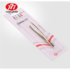 777 족집게 왁싱잔모뽑기 새치 가는모 잔털족집게 족집개 제모 쪽집게 Waxing tweezers, 1개, BL-533G족집개 골드(PVC접착)
