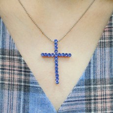 사파이어팬던트