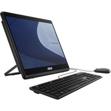 ASUS AiO E1600 올인원 데스크톱 PC 15.6인치 HD 터치스크린 디스플레이 Intel Celeron N4500 프로세서4MB 캐시 최대 2.80GHz 4GB DDR
