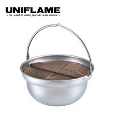 유니프레임 UNIFLAME 타키비 모닥불 냄비 26cm, 1개