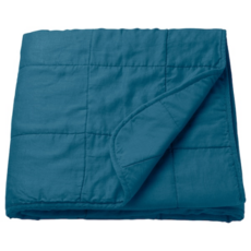 이케아 GULVED 굴베드 베드스프레드 다크블루 260x250 cm 903.929.04