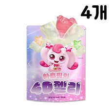 캐치티니핑 하츄핑의 4D젤리, 1세트, 168g, 혼합과일맛