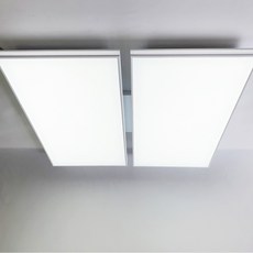  [재경조명] LED 스트라이프 사각거실4등 100W 확산커버 KS 확산렌즈 