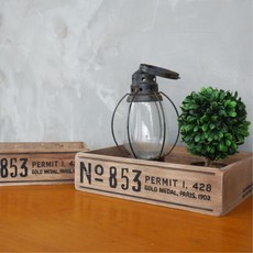 MDF 나무상자 우드인테리어 낮은수납함 개인사물함 와인박스 책정리, 직사각