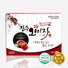 청정장수오미자 장수오미자즙 120ml 50개입, 50개, 120ml/봉