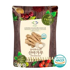 푸른들판 국내산 산마 마 가루 분말 차 100% 국산 참마 HACCP 인증, 500g, 1개