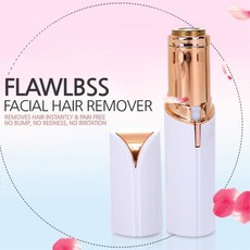 휴대용 여성 얼굴 솜털 제거기 정리 가전 여성용 이발, 화이트