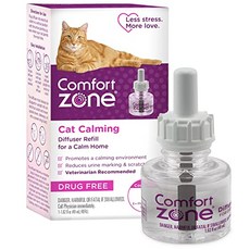 Comfort Zone 1 Refill Cat Calming Pheromone Diffuser Refill (30 Days) for a Calm Home | Veterinari