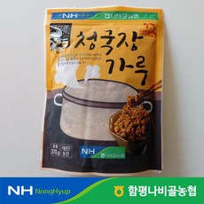 함평 나비골농협 국산 청국장가루 청국장분말 국산콩으로 만든 청국장, 370g, 1개