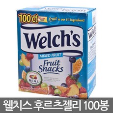 소소한생활 웰치스 후르츠 젤리 100봉 2.55kg, 소소한생활 웰치스_후르츠젤리100봉