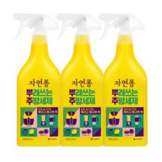 자연퐁 뿌려쓰는 주방세제 레몬향 500ml x3개
