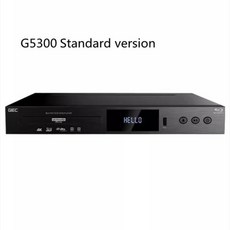 블루레이ODD GIEC BDPG5300 CD DVD 플레이어 트루 4K 울트라 HD 하드 디스크 홈 디코딩, 2) G5300 Standard