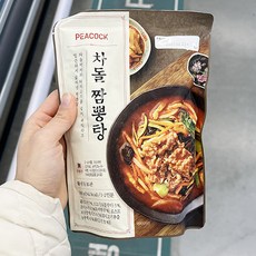 차돌짬뽕수제비밀키트