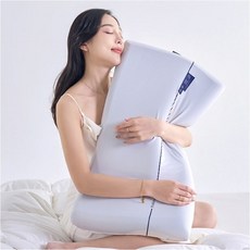 딥 슬리핑 더블 넥 워머 메모리폼 베개 사이드 슬리핑 호텔용 베개솜, 1개, 10cm베개
