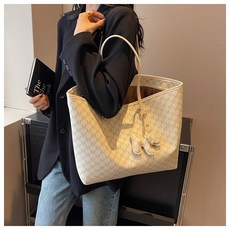 업홀드 여성용 가죽 숄더백 데일리 대용량 가방 쇼퍼백